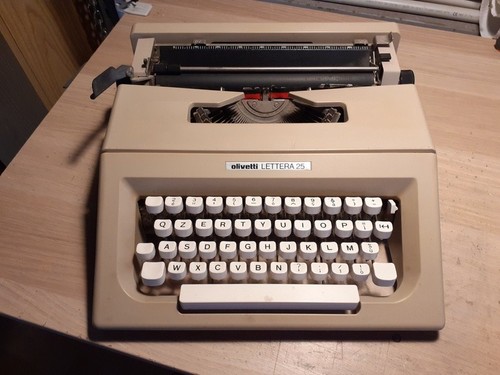 Olivetti lettera macchina - lettera,