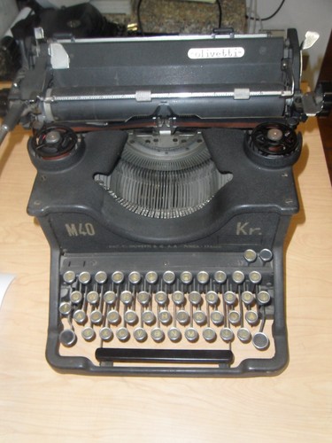 Macchina scrivere olivetti - scrivere,
