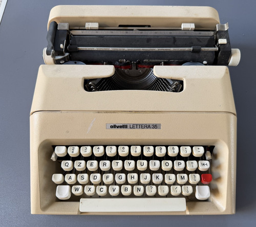 Macchina per scrivere olivetti - macchina,